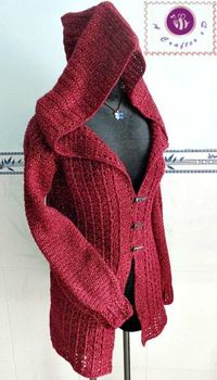 "Hooded Sweater/ Cardigan for holidays."