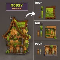 A design breakdown of my Minecraft Mossy abode. You can support me on Patreon and access world files and pastable schematics of all my builds!