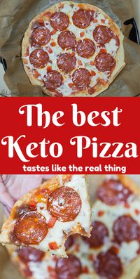 Keto pizza low carb