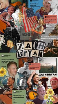 I can’t get over the concert!! • I kinda love this one • All pictures used are in a board on my profile • Comment any request for future wallpapers! • Search Words: Zach Bryan Country Wallpaper Concert Sunflower Burn Sun to Me Spotless Wallpaper Music