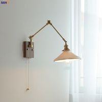 Silverton Swing Arm Wall Light | Gold Mounted Sconce Light Fixture