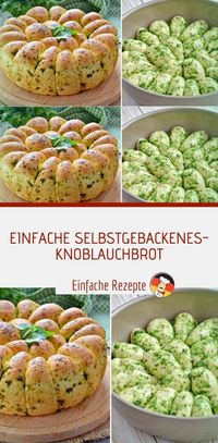 EINFACHE SELBSTGEBACKENES-KNOBLAUCHBROT | Sprainnews