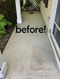 How to Paint A Porch Floor With Concrete Paint - The Honeycomb Home