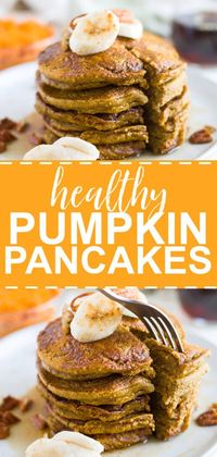 healthy pumpkin pancakes