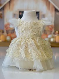 Cream Fall Dress