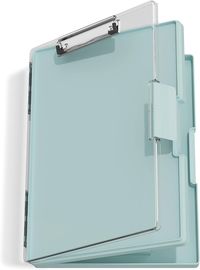 Amazon.com : Hongri Clipboard with Storage, Folder Nursing Clipboards Side Opening, Heavy Duty Clipboard with Dual Compartment Storage Box, Smooth Writing for Work, Office Supplies, School Supplies(Green) : Office Products