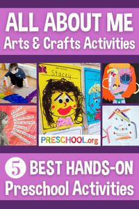 The 5 Best ARTS AND CRAFTS Activities for ALL ABOUT ME Preschool Theme - Preschool.org