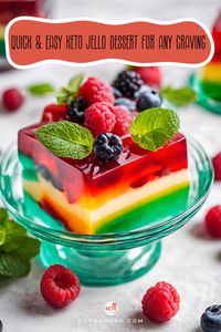 Got 5 minutes? That's all you need to make this creamy and satisfying Keto Jello Dessert! Perfect for anyone on a keto diet looking for a simple, sugar-free treat.     #KetoSnack #LowCarbDesserts #5MinuteRecipes    https://ketokrush.com/keto-jello-dessert-a-deliciously-low-carb-treat-for-your-sweet-cravings/