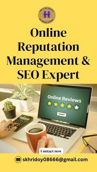 Our Online Reputation Management & SEO service helps businesses enhance their digital presence by improving search engine rankings and managing their online image. We ensure positive visibility across platforms, address negative feedback, and optimize content, driving traffic and credibility for lasting success.  #GoogleReview #Map #Yelp #Sitejabber #Glassdoor #Review.io #Indeed #Scamadvaiser #Facebook #BBB #Trustpilot #Yelp #Ambitionbox #Revain #Producthunt #Scamadviser #ReviewFeedback #LocalBusiness #CustomerExperience #DigitalFeedback  #OnlineReputation #5StarReview #ReviewUs #itmdhridoy66 #ithridoy66 #MdHridoySheikh #HappyCustomers #BusinessFeedback #CustomerReviews #LocalSEO #GoogleMyBusiness #ReviewManagement #FeedbackIsKey #ClientSatisfaction #BusinessSuccess  #mdhridoy #Hridoy