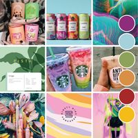 This tripical, bold branding color palette was put together with our clients, who wanted to create an exciting alternative to the standard soft drinks on the market. We took inspiration from rich pinks, reds and the soft greens. To work with us on custom banding like this for your business, visit our website at https://uhmo.nl/en/ or our instagram at brandingstudio_uhmo.