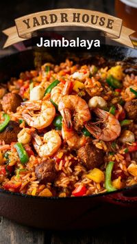 Indulge in the zesty flavors of Yard House's Spicy Jambalaya, a mouthwatering Cajun dish bursting with shrimp, sausage, and a medley of spices. This hearty and spicy jambalaya recipe is a perfect blend of Southern comfort and bold flavors, making it a must-try for Cajun cuisine enthusiasts. Explore the recipe for a taste of Louisiana right in your kitchen! #JambalayaRecipe #CajunCooking #YardHouseDelights