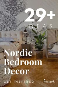 Get inspired with these Nordic Style Bedroom Ideas. Our images will help inspire your design ideas, taking them to the next level...Trust Houszed #nordicstylebedroomideas #nordicbedroomdecor #nordicbedroomideas #nordicbedroomdesign #nordicstylebedroom #nordicbedroominspiration