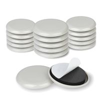 PRICES MAY VARY. PACK OF 12 PIECES - Each package includes 12 furniture sliders, measuring 2 inches (5cm) in diameter, ideal for moving three separate furniture pieces. SILENT & SCRATCH-RESISTANT - Engineered to minimize noise and prevent scratches, these furniture glides are good for heavy furniture on wooden floors. HIGH-QUALITY & MULTIPLE USES - Constructed from plastic and rubber foam for carpet use, and heavy felt with rubber foam for hardwood, these furniture sliders for carpeted floors of