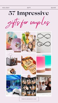 Finding the perfect gift for a couple can be tricky—whether it’s for your parents, in-laws, a favorite pair of friends, grandparents, or even your significant other. That’s why we’ve put together a gift guide with 57 creative and unique holiday gifts for couples that are so thoughtful, they’ll thank you for years to come!