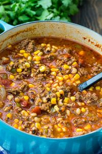 Black-Eyed Pea and Sausage Chili - Spicy Southern Kitchen