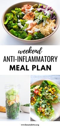 Anti-Inflammatory Meal Plan (Weekend Edition) - Beauty Bites