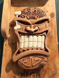 Tiki face inspired by MarcosMachina completed