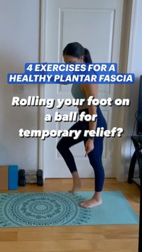 Pain under the foot can vary as to why it’s happening, but plantar fasciitis/fasciosis/fasciopathy (bear with us, research is evolving & names are changing!) is a common culprit. ⁣  Rolling a tight plantar fascia on a frozen bottle, tennis balls or other roller feels good, orthotics can help & intrinsic foot strengthening is important.⁣ But Stay ahead of pain by training it!  Use these few exercises for the *NONPAINFUL* foot to help things lengthen and work well to propel us forward.   P.S. Those with lower arches can experience conditions resulting from too much motion, whereas the opposite can happen with those with high arches. Excessive stress can get placed on the plantar fascia in both situations.