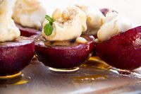 Grilled Plums | The Cozy Apron