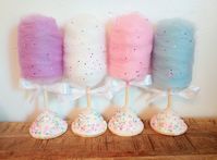 Fake Cotton Candy Decorations, Candyland Party, Candyland Party Props, Tabletop Birthday Decor, Special Events, Fake Candy Centerpiece - Etsy