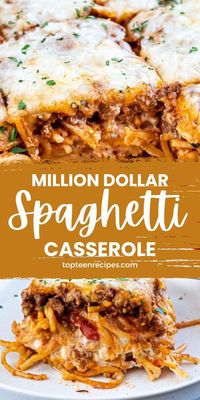 This creamy and saucy spaghetti casserole has become a media sensation, and the reason is very clear. It’s easy to make and tastes amazingly good.