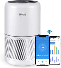 Amazon.com: LEVOIT Air Purifiers for Home Bedroom H13 True HEPA Filter for Large Room, Sleep, Quiet Cleaner for Dust, Allergies, Pets, Smoke, White Noise, Smart WiFi, Auto Mode, 300S