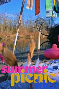 @goodbyetwenties put together the most magical summer picnic featuring boho, disco, and flamingo decor from OTC! 🦩🪩 #summerparty #summerpicnicidea #picnicsetup #bohovibes #discoparty #adultbirthdaypartyidea