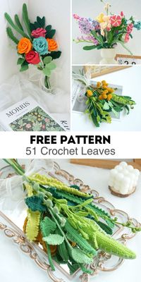 Bring a lush forest to life with our 51 Leaf Crochet Pattern. This free PDF tutorial offers simple to complex designs for a rich botanical tapestry.