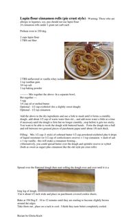 Low Carb Cinnamon Rolls (pinwheels) - Pie crust style - Gloria Koch