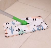 Don't waste money on Swiffer pads. Make your own reusable one with this easy DIY