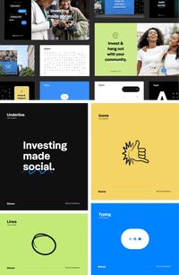 Our digital design agency imagined Shares brand identity