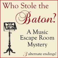 Music escape room mystery with three different endings like the movie clue.