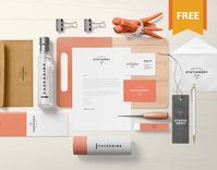 Popatrz na ten projekt w @Behance: „Free Gorgeous Branding Mockup Scene” https://www.behance.net/gallery/66570053/Free-Gorgeous-Branding-Mockup-Scene