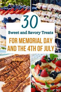 Sweet and Savory Treats for Memorial Day and the 4th of July - Manila Spoon