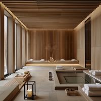 Spa and pool hotel interior design