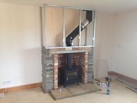 False chimney breast! Fitted 2014 by colesforfires.co.uk | Ideas ...