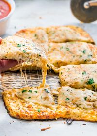 Cheesy Cauliflower Breadsticks