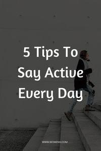 You can stay in great shape without going to the gym, or spending hours working out.
All you need is to start moving. Try some of these simple everyday activities to keep moving, and watch the pounds melt away.