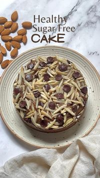 This cake is naturally sweetened with dates and overripe banana and also its fat free and refined flour free. You can easily make it vegan by using vegan milk.  Follow me on Instagram @foooodbells for more.