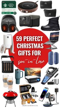 Discover 59 awesome Christmas gift ideas for your son-in-law that will impress and show your appreciation. Find the perfect gift to strengthen your bond!
Christmas gift guide for son in law