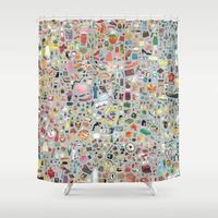 MINUTIAE by Beth Hoeckel Shower Curtain