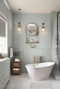 Relish in Serenity: Cozy and Calm (SW 6415) - 2024 Bathroom Tranquility! - upgradesign.blog