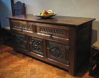 Tudor Style Oak Cupboard | Tudor Oak Furniture | Early Tudor