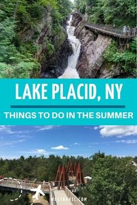 Planning a vacation to the Adirondack Mountains in New York? Find out the fun things to do in Lake Placid, Saranac Lake, and the Adirondacks in the summer. #adirondacks #lakeplacid #newyork