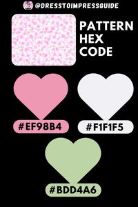 Pattern - Beautiful Pink Flowers Hex Codes Required - 3  #DTI #DTIHacks #DTIOutfits #DTIHexCodes #HexCodes