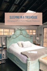 Bolt Farm Treehouse in South Carolina was awarded the best Airbnb in South Carolina and I can confirm it's the best treehouse glamping in the South East. It is also a great place to try glamping for couples