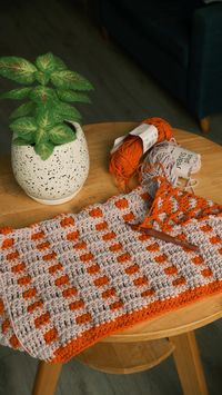 free pattern on dual side crochet stitch