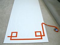 ribbon on roller shade