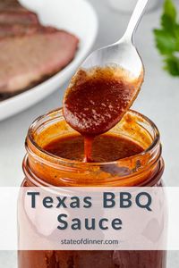 Add a Texas twist to your BBQ with this easy-to-make Texas BBQ sauce recipe. Sweet, tangy, and slightly spicy, it's the perfect complement to any meat. Try it on brisket, ribs, or even chicken for a finger-licking good meal.