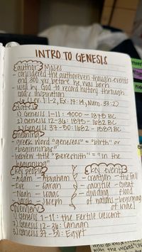 genesis bible notes